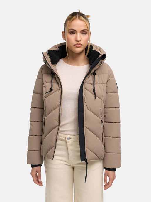 Marikoo Damen Winterjacke Naanda mit Teddyfutter - Image 6