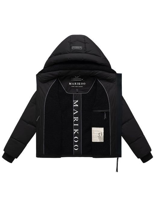 Marikoo Damen Winterjacke Shinamii mit Teddyfutter - Image 4