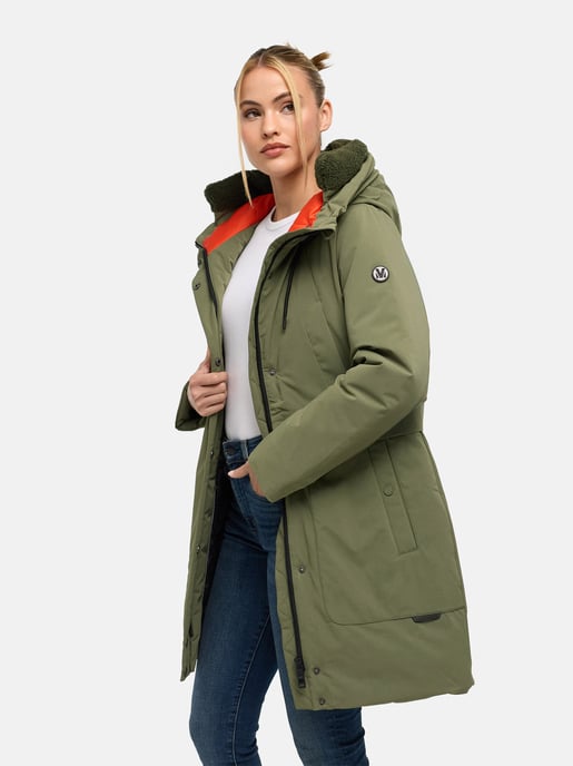 Marikoo Damen Winterparka Pakaami mit Teddyfutter - Image 6