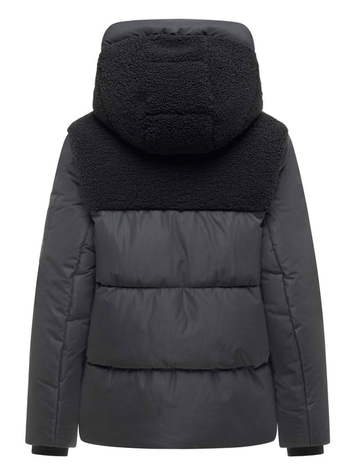 Marikoo Damen Winterjacke Elidee mit Teddyplüsch - Image 3