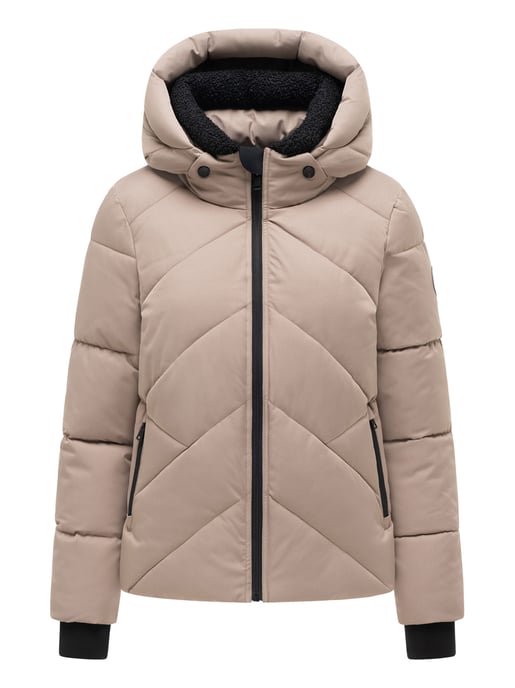 Marikoo Damen Winterjacke Shinamii mit Teddyfutter - Image 1