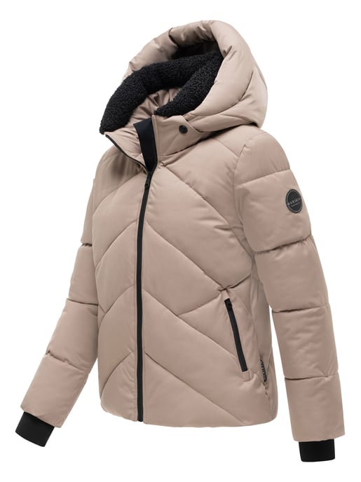 Marikoo Damen Winterjacke Shinamii mit Teddyfutter - Image 2