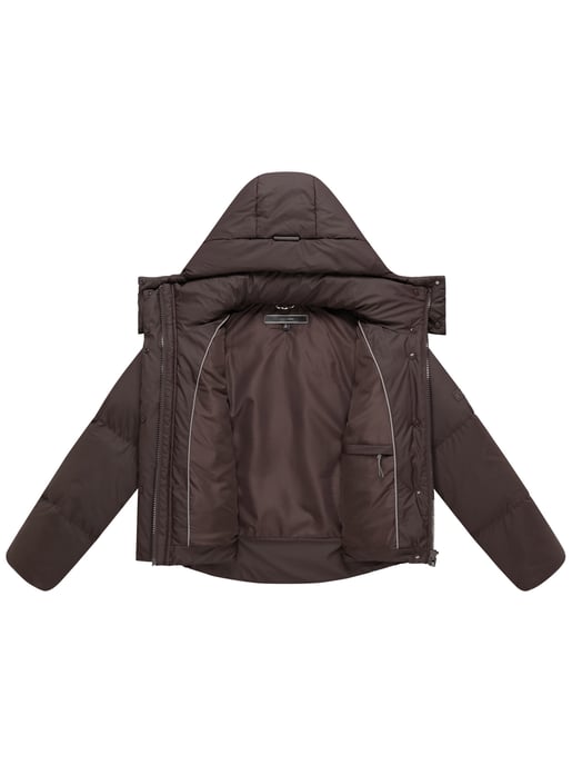 Marikoo Damen Winterjacke Luluu mit Pufferärmeln - Image 4