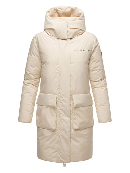 Marikoo Damen Winterjacke mit Magnetverschluss & Kapuze – Nanami - Image 2