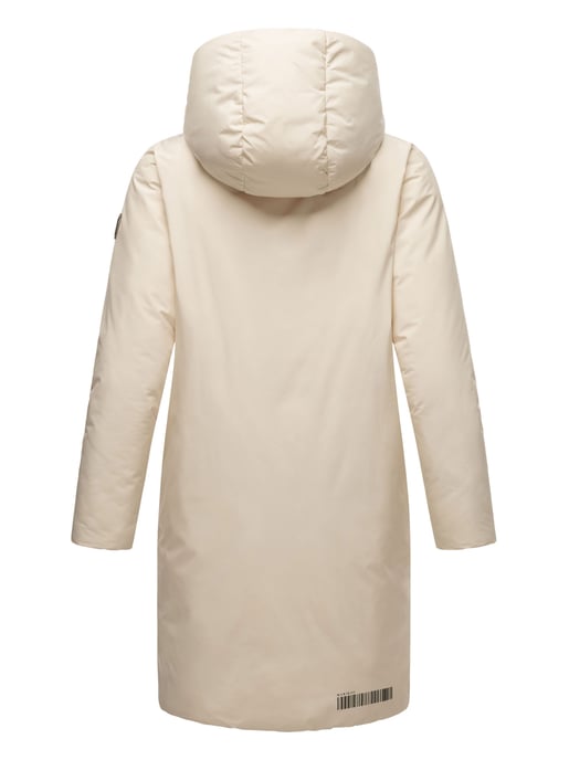 Marikoo Damen Winterjacke mit Magnetverschluss & Kapuze – Nanami - Image 4