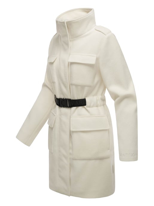 Marikoo Damen Wintermantel Tanokoo mit Stretch-Gürtel - Image 3