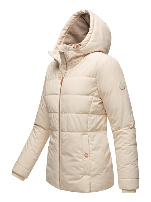 Marikoo Damen Steppjacke mit Fleece-Innenfutter & Kapuze – Alemee - Image 2