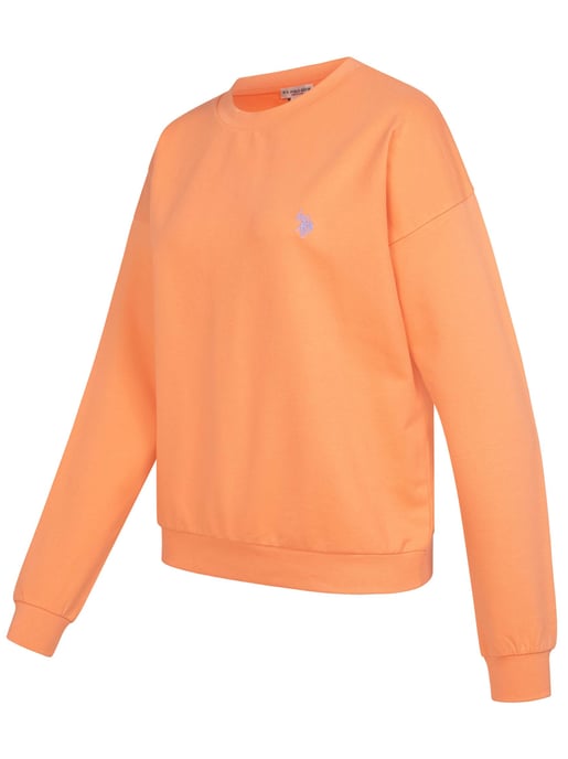 U.S. Polo Assn. Damen Sweatshirt Pullover aus Baumwoll-Stretch - Image 2