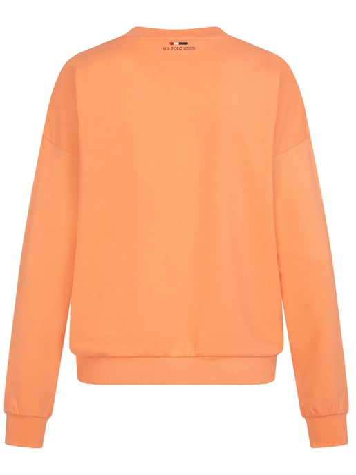 U.S. Polo Assn. Damen Sweatshirt Pullover aus Baumwoll-Stretch - Image 3