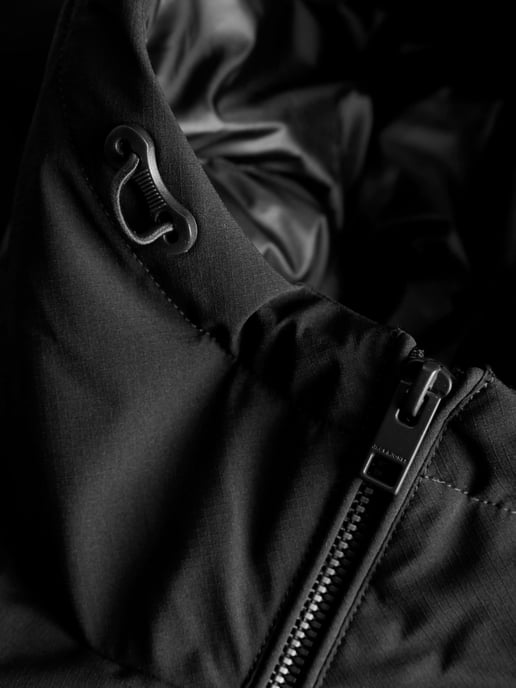 Jack & Jones Surface Long Puffer Schwarz - Image 3