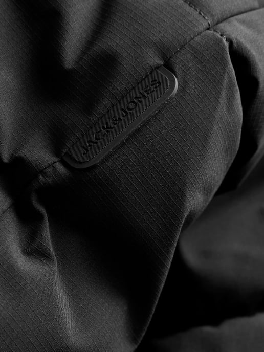 Jack & Jones Surface Long Puffer Schwarz - Image 4