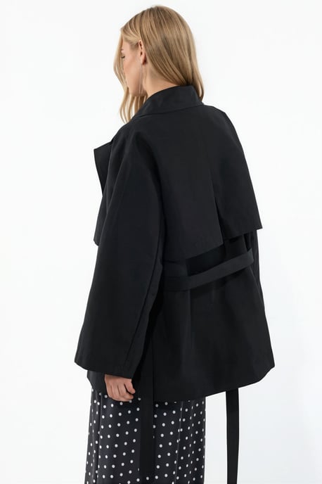 Doppelreihiger, taillierter Trenchcoat - Image 3