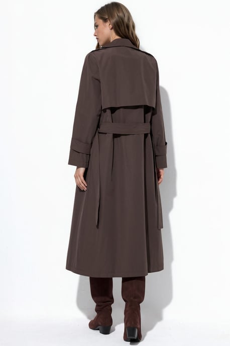 Doppelreihiger Gürtelt trenchcoat - Image 3