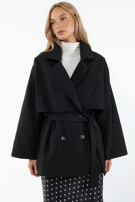 Doppelreihiger, taillierter Trenchcoat - Image 5