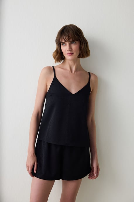 Fleur Satin-Shorts Schlafunterteile - Image 3