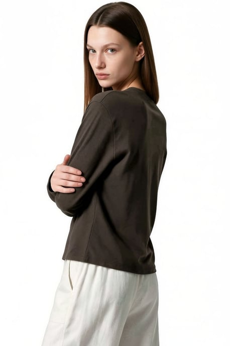 Baumwoll-Stretch-Bluse - Image 3