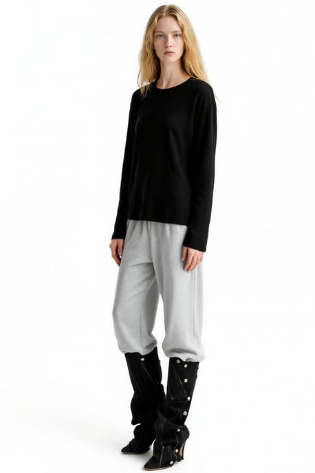 Baumwoll-Stretch-Bluse - Image 2