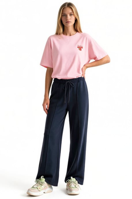 Damen Hosen aus Modal-Mix mit geradem Bein - Image 3