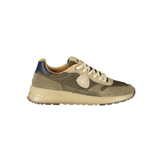 Blauer grüner Polyurethan-Herren-Sneaker - Image 1