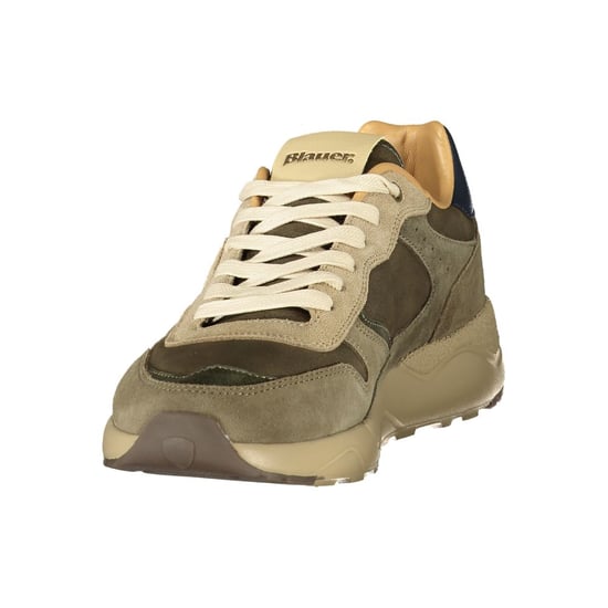 Blauer grüner Polyurethan-Herren-Sneaker - Image 3