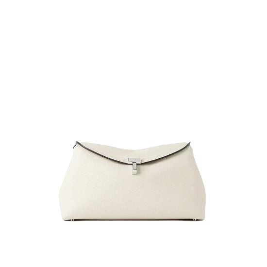 TOTEME T-Lock Clutch aus Leder - Image 1