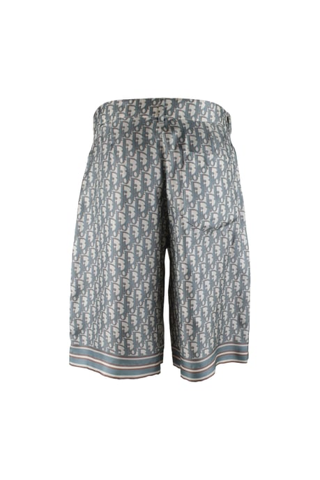 Dior Bermuda-Shorts mit schrägem Schnitt Grün - Image 2
