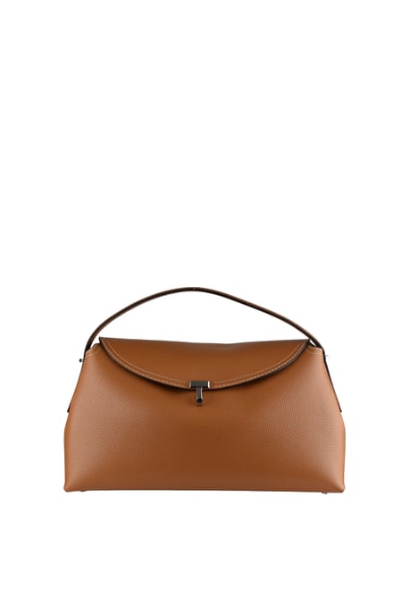 Toteme T-Lock-Handtasche Braun - Image 1