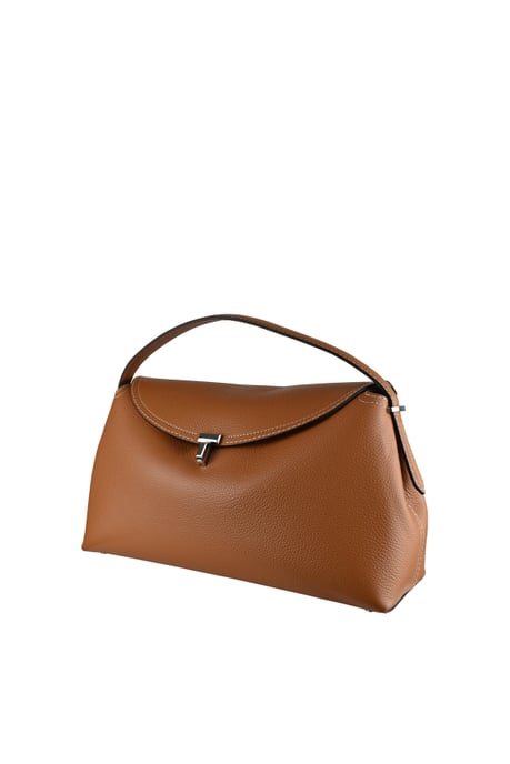 Toteme T-Lock-Handtasche Braun - Image 2