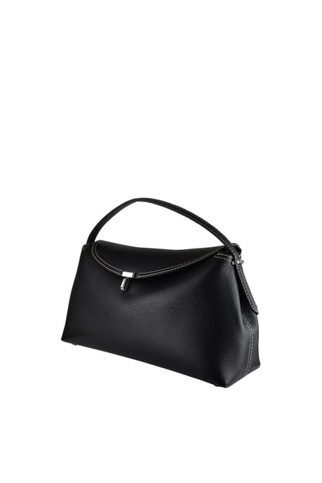 Toteme T-Lock-Tasche mit Tragegriff oben Schwarz - Image 2