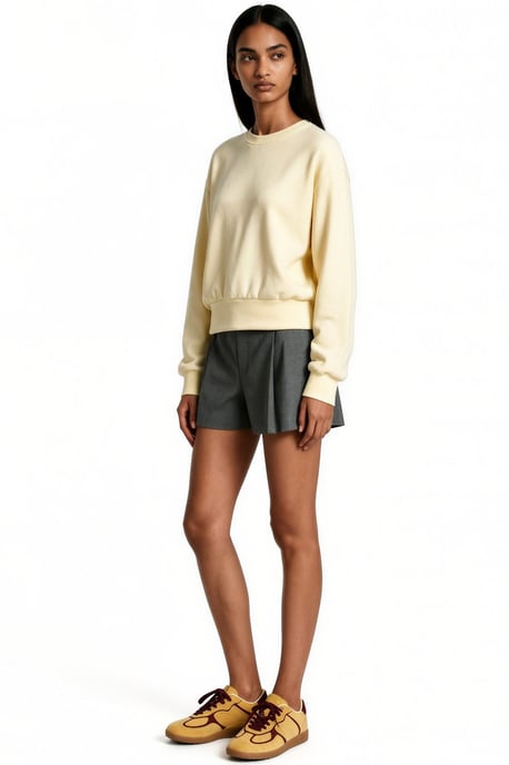 Damen Baumwollmix Sweatshirt - Image 2