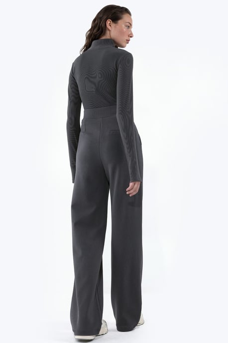Damen Stretch Palazzo-Hosen mit Klettverschluss - Image 2