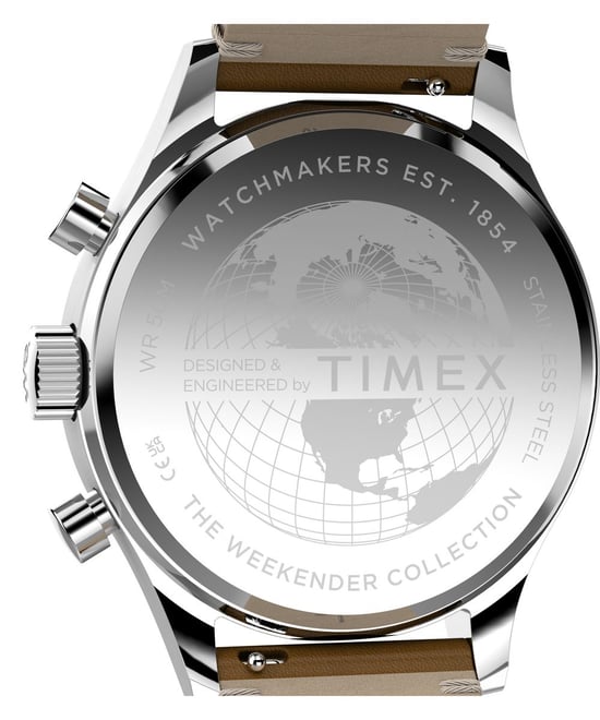 Timex Weekender New England Braun Herren Armbanduhr TW2Y85000 - Image 4