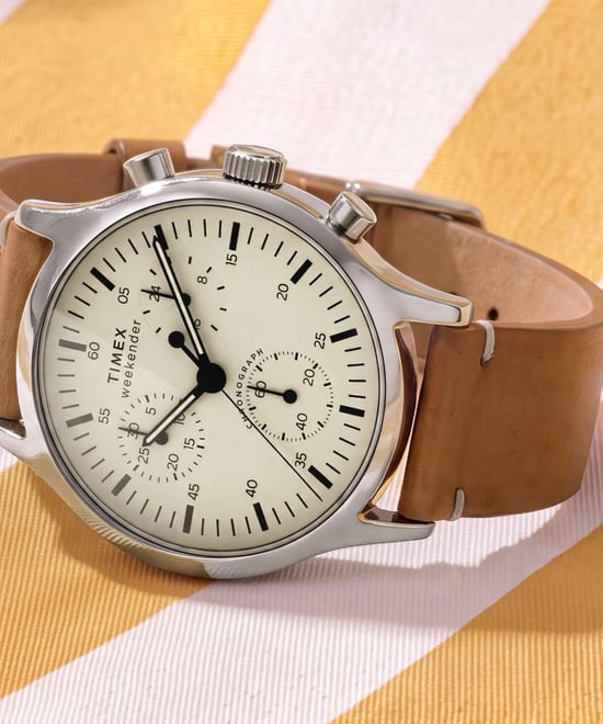 Timex Weekender New England Braun Herren Armbanduhr TW2Y85000 - Image 5