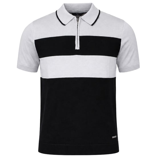 Bench Aspinn Herren schwarzes Poloshirt - Image 1
