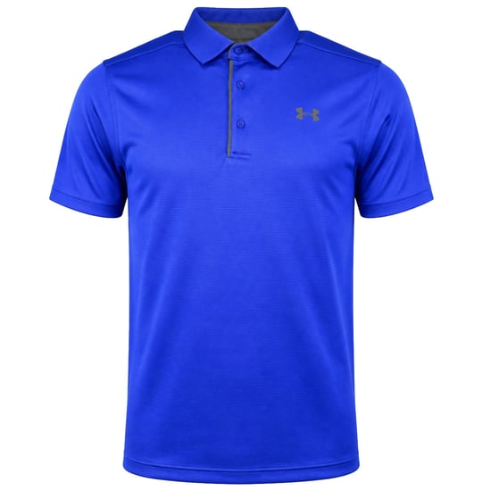Under Armour Tech Herren Blau Golfpoloshirt - Image 1