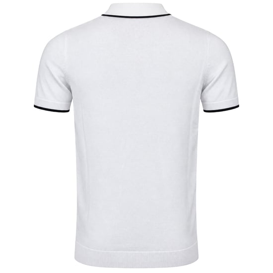 Bench Settio Herren Weißes Polo-Shirt - Image 2