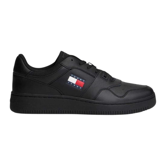 Tommy Jeans - Sneaker für Herren, Leder, Niedrig geschnitten, Flach (Schwarz) - Image 2