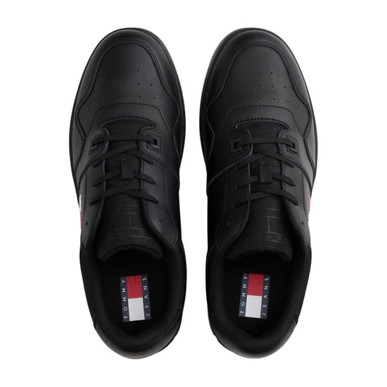 Tommy Jeans - Sneaker für Herren, Leder, Niedrig geschnitten, Flach (Schwarz) - Image 3