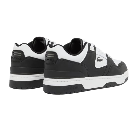 Lacoste - "Court Cage" Sneaker für Herren, Leder (Schwarz/Weiß) - Image 2