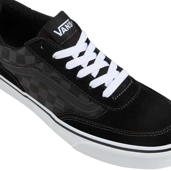 Vans - "Brooklyn" Kariert Sneaker für Herren, Wildleder, Niedrig geschnitten (Schwarz) - Image 4