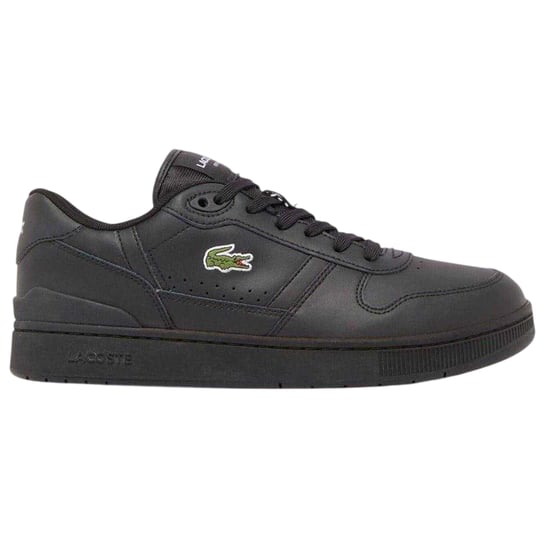 Lacoste - "T-Clip" Sneaker für Herren, Leder, Flach (Schwarz) - Image 1