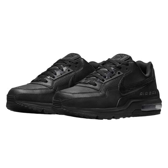 Nike - "Air Max" Sneaker für Herren, Beschichtetes Leder (Dreifaches Schwarz) - Image 4