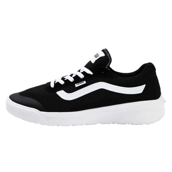 Vans - Seitenstreifen Sneaker für Herren, Canvas (Schwarz) - Image 2