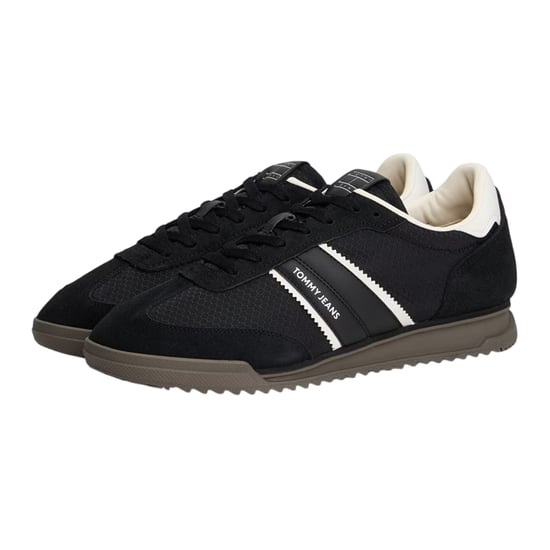 Tommy Jeans - Sneaker für Herren, Zum Schnüren (Schwarz/Weiß) - Image 3