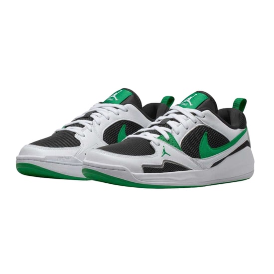 Nike - "Air Jordan CMFT Era" Basketball Schuhe für Herren, Leder (Schwarz/Grün/Weiß) - Image 4