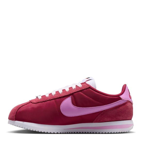 Nike - "Cortez" Sneaker für Damen, Wildleder (Rot/Pink) - Image 2