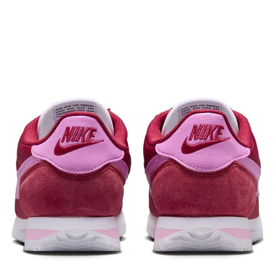 Nike - "Cortez" Sneaker für Damen, Wildleder (Rot/Pink) - Image 4