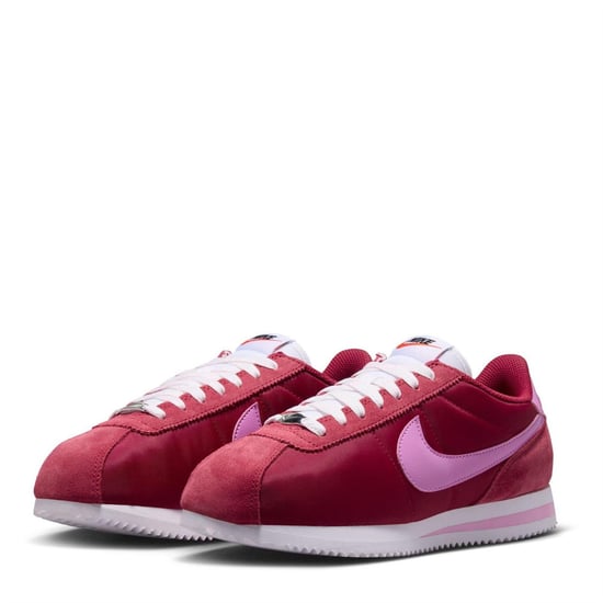 Nike - "Cortez" Sneaker für Damen, Wildleder (Rot/Pink) - Image 6