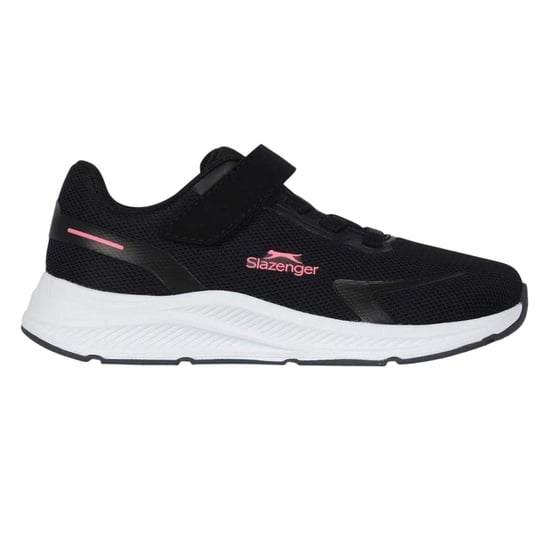 Slazenger - "Assent" Sneaker für Kinder, Klettverschluss (Schwarz/Pink) - Image 1