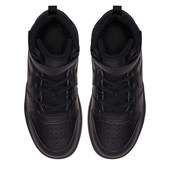 Nike - "Court Borough" High Top Turnschuhe für Jungen (Dreifaches Schwarz) - Image 3